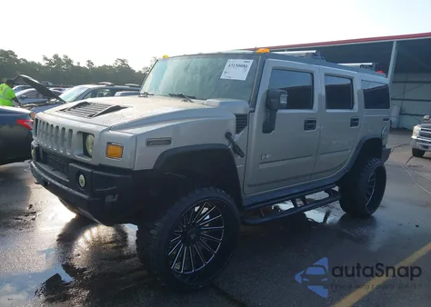 2006 Hummer H2 Suv z USA, uszkodzony, nr VIN 5GRGN23U76H105167